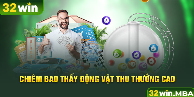 Chiêm bao thấy động vật thu thưởng cao