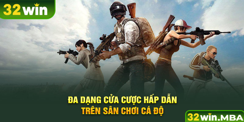 Đa dạng cửa cược hấp dẫn trên sân chơi cá độ